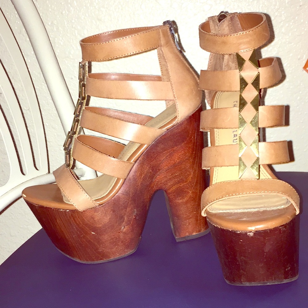 Chinese laundry wooden wedges